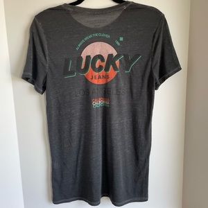 Lucky Brand Semi Sheer Graphic T-shirt